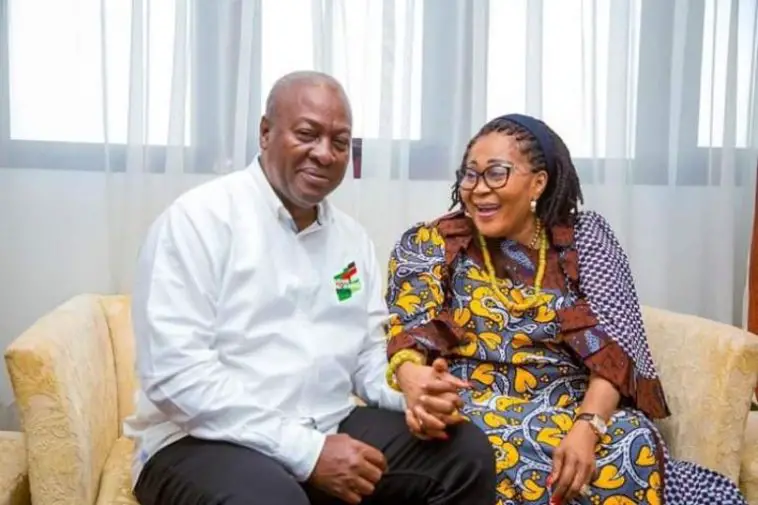 Lordina Mahama Piling Pressure On John Mahama To Concede Defeat?