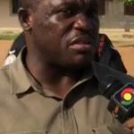 Sam George sacks police officers at Mahama office