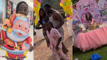 Mercy Johnson And Hubby Celebrate Their Daughter, Purity On Her 8th Birthday (Photos/Video)