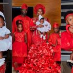 Mercy Johnson Shares Lovely Snaps From Baby’s Dedication