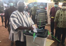 Dr. Bawumia Casts Ballot In Walewale