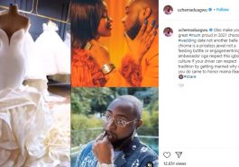 Uche Maduagwu pleads with Davido to marry Chioma next year