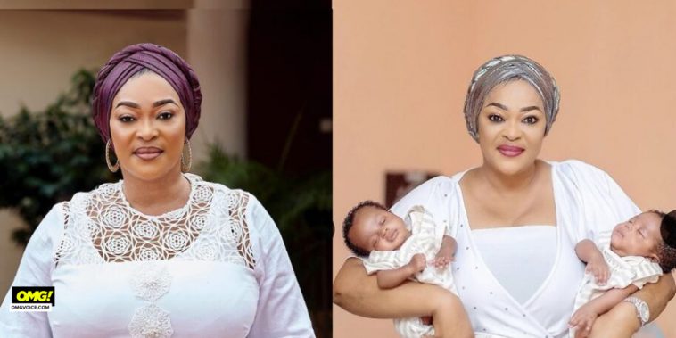 Actress Kalsoum Sinare Warms Hearts As She Flaunts Her Beautiful Twins