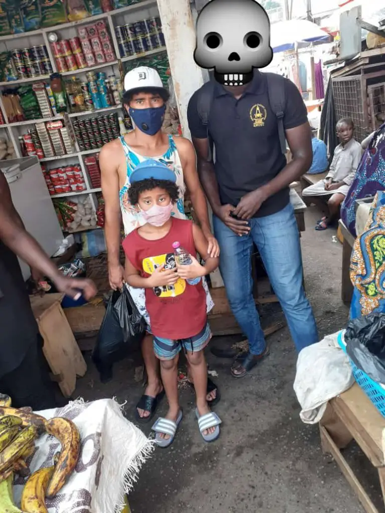 Fabio Gama wife family kumasi market 2