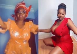 Reactions As Comedienne Mummy Wa Transforms To Real ‘Freaky Freaky’ In #BussItChallenge (Video)