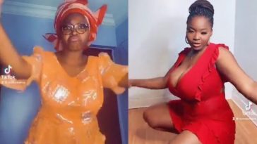 Reactions As Comedienne Mummy Wa Transforms To Real ‘Freaky Freaky’ In #BussItChallenge (Video)