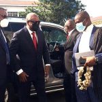 Mahama Arrives At The Supreme Court As Pre-Trial Hearing Begins Today