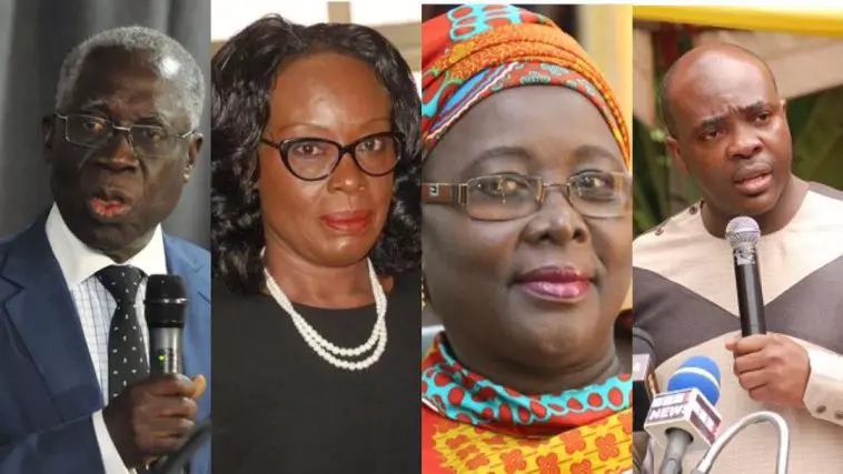 Ministers Who Lost Their Positions In President Akufo-Addo’s Second Term Government