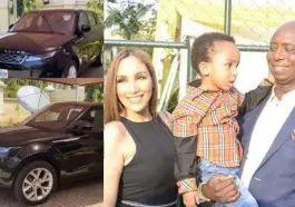Ned Nwoko buys Moroccan wife a Range Rover after gifting her Rolex watch for her 30th birthday