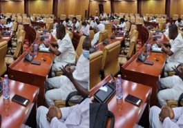 NPP MPs arrive 4am in Parliament today to occupy Majority side
