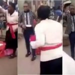 Video of two preachers fighting over preaching spot