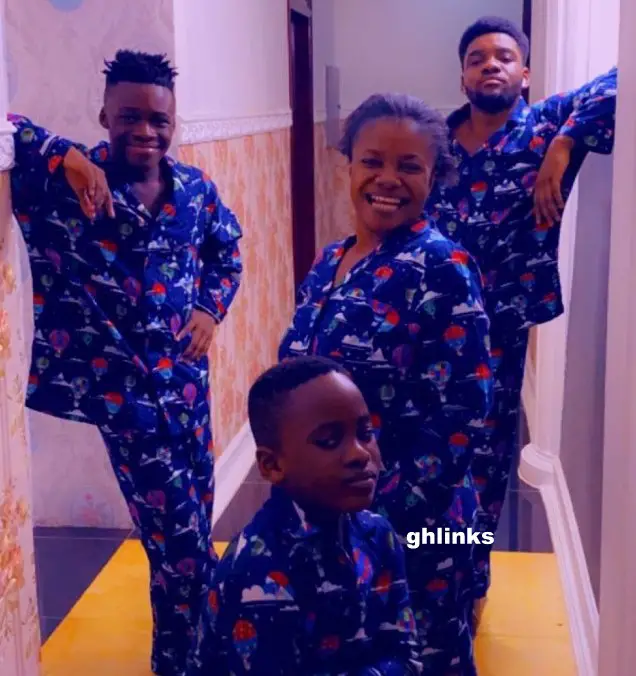 Meet Ohemaa Mercy’s three handsome boys