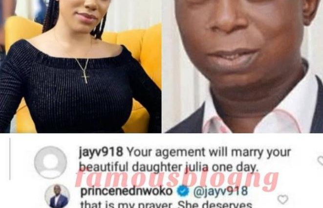 Your age mate will marry your daughter one day – Fan tells Ned Nwoko, he responds