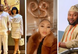 Tonto Dikeh’s ex-husband, Churchill introduces Rosy Meurer as his wife