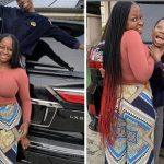 Comedienne, Emmanuella flaunts new Lexus SUV as she wishes fans happy new month