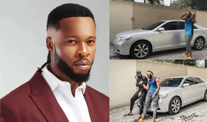 Flavour buys brand new car for his childhood friend