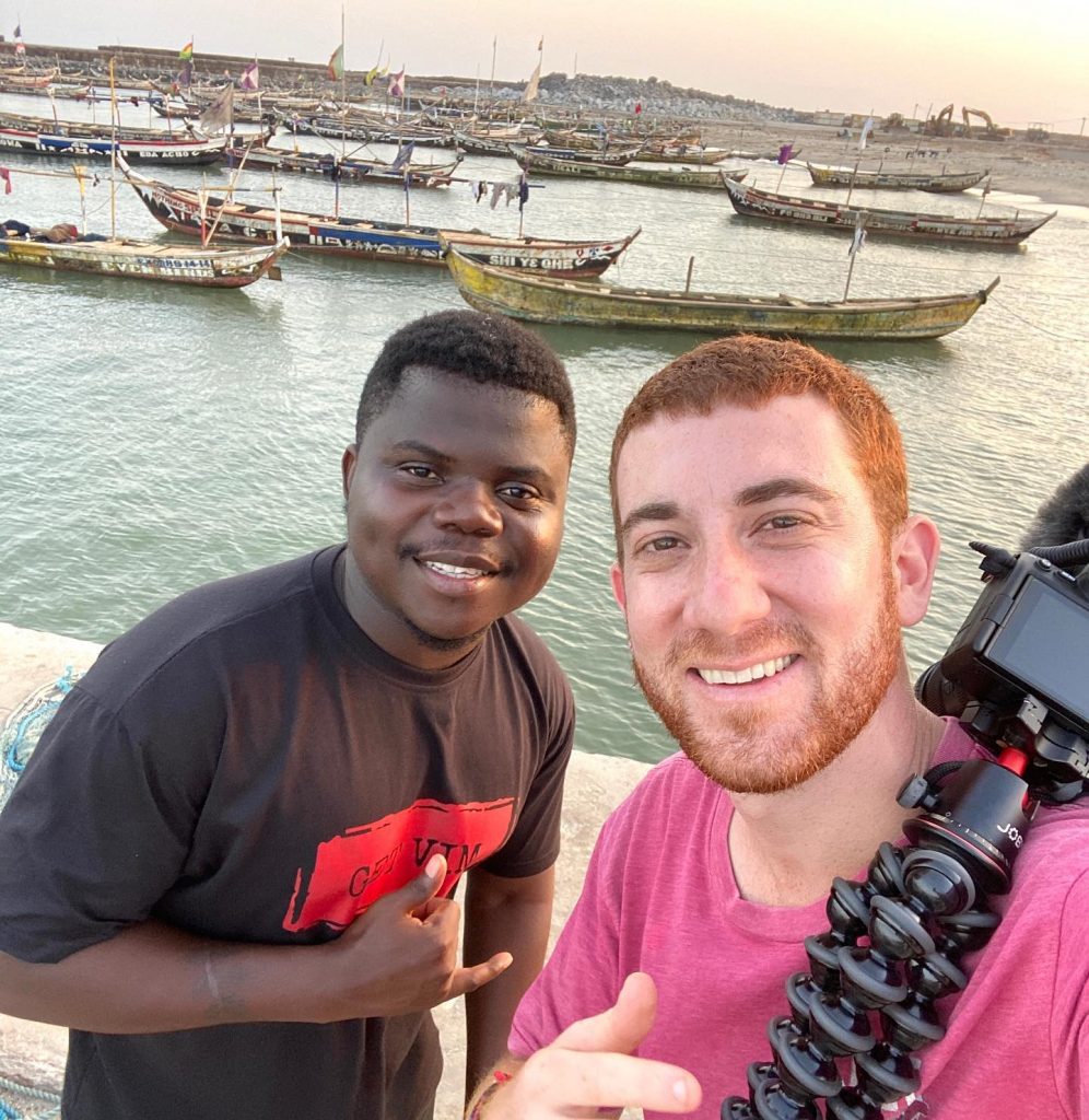 Wode Maya With American Travel Vlogger , Drew Binsky