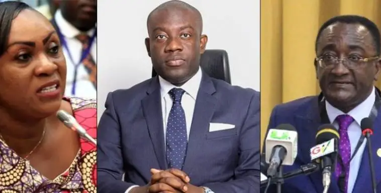 Parliament Approves Oppong Nkrumah, Hawa Koomson, And Dr Afriyie Akoto By Majority Decision