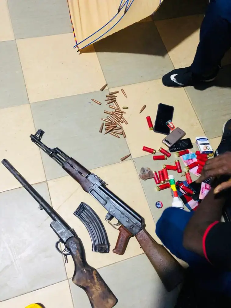 Obuasi police gun down two armed robbers after gun battle