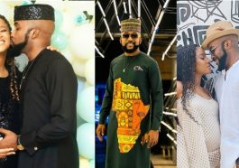 Adesua Etomi celebrates her husband, Banky W on his 40th birthday