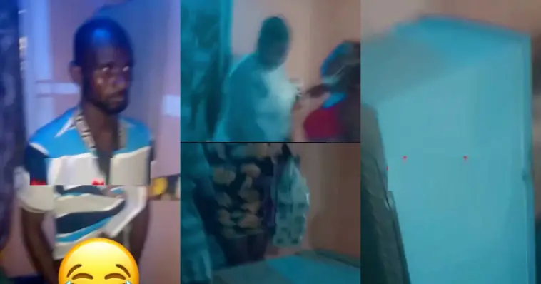 Deaf And Dumb Lady Calls Squad As Man Refuses To Pay After Sleeping With Her , They Scatter His Room (Video)