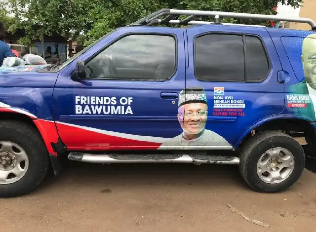 God Knows I Have No Hand In Branded Bawumia Campaign Car – Kyei-Mensah-Bonsu