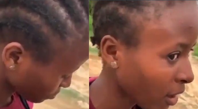 Video of Nigerian girl helping her yahoo boyfriend to scam a white man (Watch)