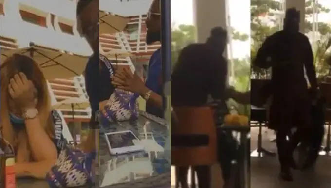 Man who collected engagement ring, wig from fiancée while she was on a date begs her for forgiveness (Video)