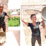 Photos and video of female student working as a labourer goes viral