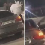 Lady publicly embarrassed by her sugar daddy as he seizes the car he bought for her (Video)