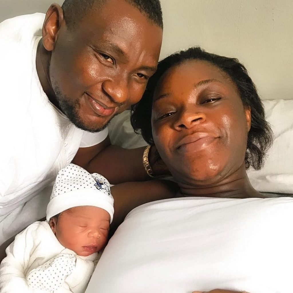 Chacha Eke and Husband welcomes their 4th child (photos)