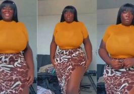 Maame Serwaa flaunts her newly-improved backside in latest video; fans shock