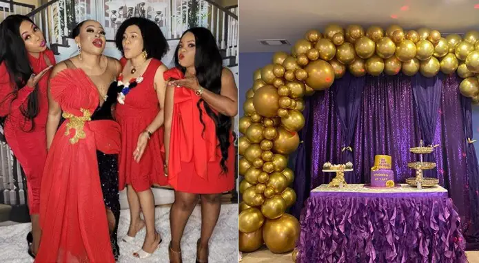 Ikea Bello , Nigerian lady throws lavish party to celebrate her divorce (Photos/Video)