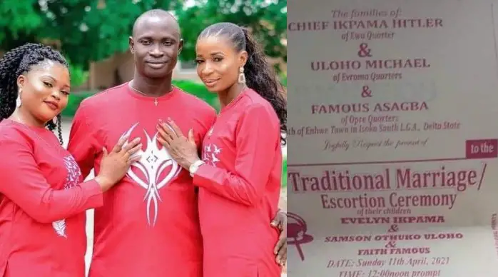 Man set to tie the knot with two women the same day in Delta