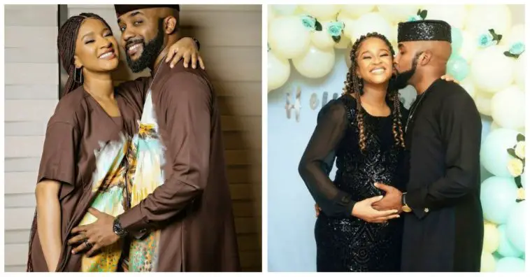 Banky W and wife, Adesua burst into tears as they open up on twin loss (Video)