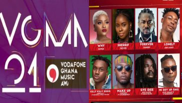 VGMA 2021 Nominees , List ( Live Update ) 7 VGMA 2021 Nominees