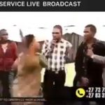 Pastor angrily slaps a congregant during prophetic services