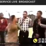 Pastor angrily slaps a congregant during prophetic services