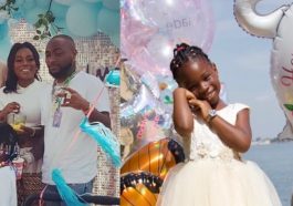 Davido hails Sophia Momodu at their daughter’s 6th birthday party