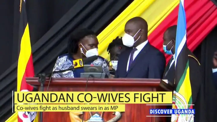 Co-Wives Fight on Live TV while Their Husband Is Sworn in as MP