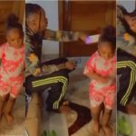 Joy as Naira Marley finally meets 4-year-old girl who went viral dancing to his song (Video)