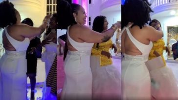 Video of Agradaa dancing during praise & worship on her first Sunday in church drops; wipes sweat 4 Video of Agradaa dancing during praise & worship