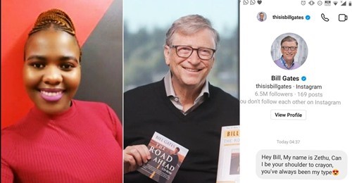 Can I Be Your Shoulder To Cry On - Young Woman Shoots Her Shot on Bill Gates