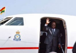 Akufo-Addo Finally Flies in Presidential Jet After Luxurious Plane Saga