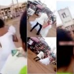 Bride leaves her groom in shock a few minutes after saying ‘I do’