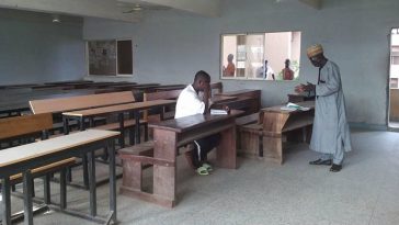 Lecturer spotted teaching only one student who attended his class after strike 10 Lecturer spotted teaching only one student who attended his class after strike