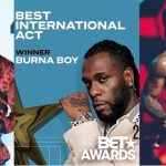 BET Awards 2021: Burna Boy wins Best International Act thrice in a row