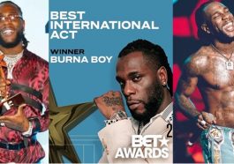 BET Awards 2021: Burna Boy wins Best International Act thrice in a row