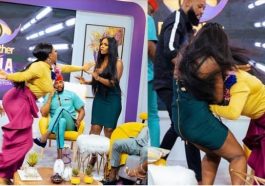 Kaisha and Lucy exchange blows at BBNaija reunion (Video)