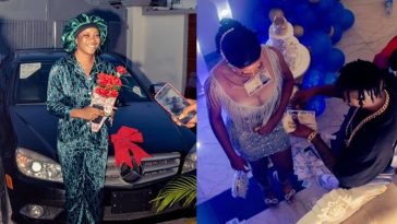 Man rewards girlfriend who stood by him when he was broke